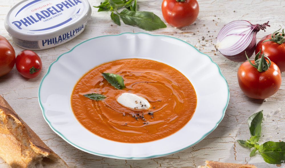 לזנייה ירקות ירוקים וגבינת פילדלפיה